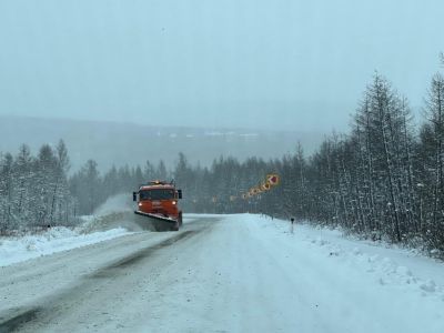 На трассе «Лена» увеличили протяженность ограничения для передвижения большегрузов