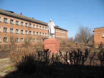 Памятник В.И. Ленину, спасенный жителями города во время Великой Отечественной войны