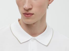 Поло из хлопка свободного кроя