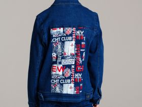 Куртка текстильная джинсовая для мальчиков