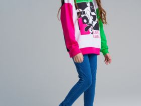 Брюки трикотажные для девочек (легинсы)