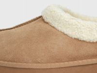 Угги с мехом, Бежевый