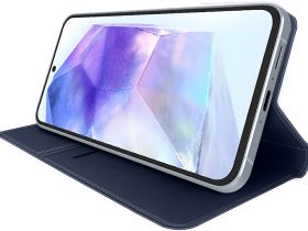 Чехол-книжка BoraSCO для смартфона 6.1-6.9" Blue