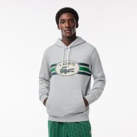 Мужское худи Lacoste свободного кроя из хлопка