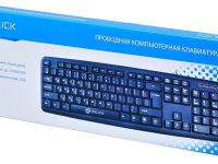 Клавиатура проводная Оклик 90M Чёрная