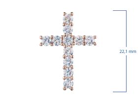 Подвеска из красного золота э0212пд10231253_white