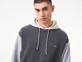 Мужская толстовка - худи Lacoste с капюшоном