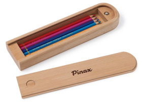 Пенал BC-01 для письменных принадлежностей Pinax 23*6*2,5 см бук