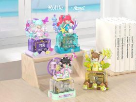 HK112 Конструктор Музыкальная шкатулка: Нэнси-русалка