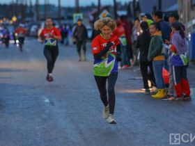 Около 700 участников. Впервые на Играх Манчаары провели массовый забег