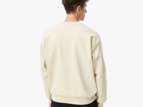 Мужской хлопковый свитшот Lacoste свободного кроя