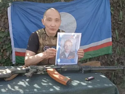 Бойцы из Якутии на СВО участвуют в акции «Бессмертный полк»