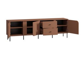 ТВ-тумба Блест 1-200x61 Терракотовый