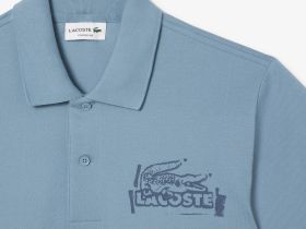 Мужское поло Lacoste из органического хлопка