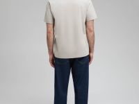 Футболка из хлопка прямого кроя