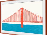 Дополнительная ТВ рамка Samsung для телевизоров 65&quot; The Frame 2021 красный