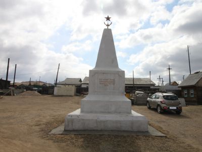 Братская могила партизан, павших в январе 1920 г. в борьбе с дикой дивизией