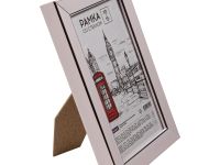 Рамка пластиковая OfficeSpace "Color" 10*15 см, розовый