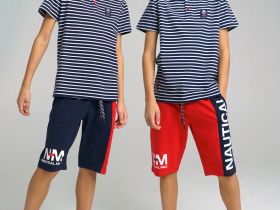 Шорты трикотажные для мальчика, 2 шт. в комплекте