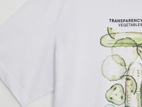 Свободная футболка с принтом