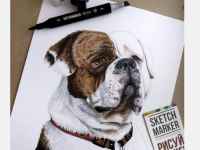 Набор маркеров Sketchmarker Brush 24 Industrial Desing - Промышленный дизайн (24 маркеров+сумка)