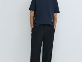 Футболка из плотного хлопка, Синий