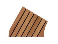 Подставка для ножей универсальная Woodinhome KS023UON, дуб