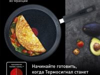 Сковорода для блинов Tefal Black Stone 25 cм G2813872