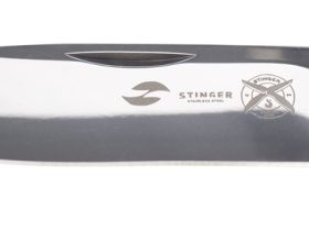 Нож складной Stinger FK-9902, сталь 3Cr13, рукоять древесина красного дерева