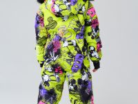 Комбинезон текстильный с полиуретановым покрытием для девочек