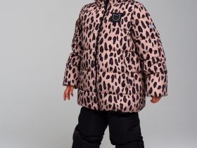 Комплект текстильный с полиуретановым покрытием для девочек: куртка, полукомбинезон