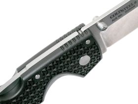 Складной нож Cold Steel Voyager Large Tanto, сталь AUS-10A, тактический нож, рукоять Griv-Ex черный