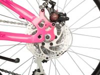 Детский велосипед Novatrack Alice Disc 20, год 2021, цвет Розовый