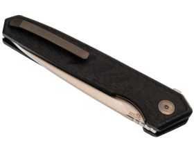 Складной нож TUOTOWN Hrebet, сталь T10S, рукоять G10/Carbon Fiber