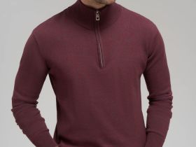 Джемпер прямого кроя из хлопка