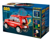 Бриксити AB-1313 Конструктор Патрульный автомобиль пожарных Огнеборец