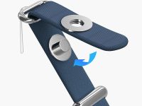 Ремешок-кроссбоди Keephone Bandon Magnetic Strap для смартфона (синий)
