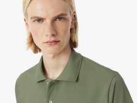Мужское поло Lacoste L1212 классического кроя
