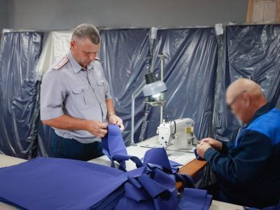 В исправительной колонии Якутии осужденные шьют матрасы
