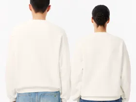 Флисовый свитшот Lacoste унисекс