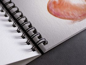 Блокнот для акварели на спирали Fabriano "Watercolourbook" Фин 14,8x21 см 25 л 300 г