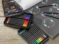 Набор восковой пастели UNI "POSCA" 24 цв