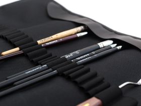 Скрутка для хранения кистей Малевичъ 34х48 см, черный