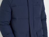 Утепленная куртка с капюшоном