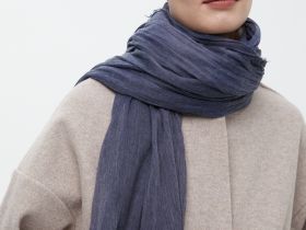 Палантин с добавлением хлопка