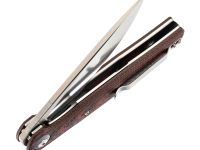 Складной нож Bestech Knives ASCOT, D2, Черно-красный карбон