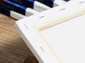 Холст на подрамнике Finenolo 20*25 см 280 г, 100% хлопок, универсальная грунтовка