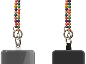 Шнурок Krutoff Бусы для телефона и ключей 1,1 м Разноцветный