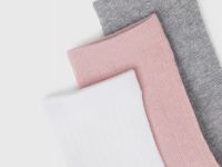 Носки для девочек, 3 пары, Розовый