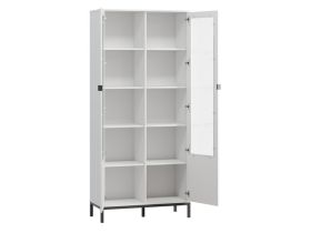 Витрина Трейвис 2-93x205 Белый